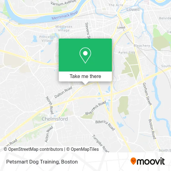 Petsmart Dog Training map