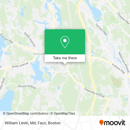 William Levin, Md, Facc map