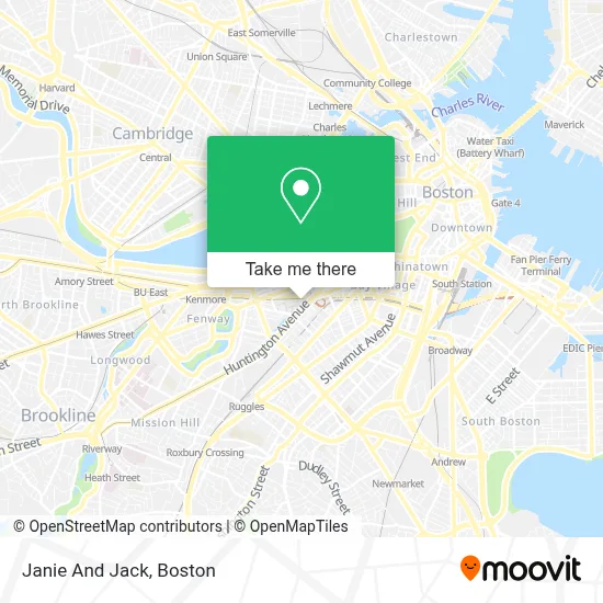 Janie And Jack map