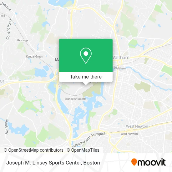 Joseph M. Linsey Sports Center map