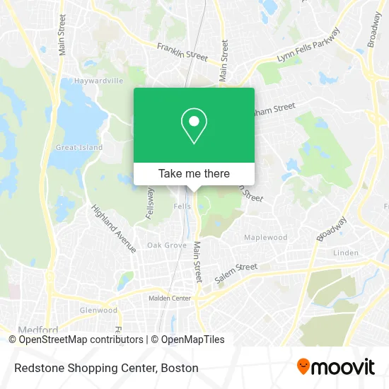 Redstone Shopping Center map