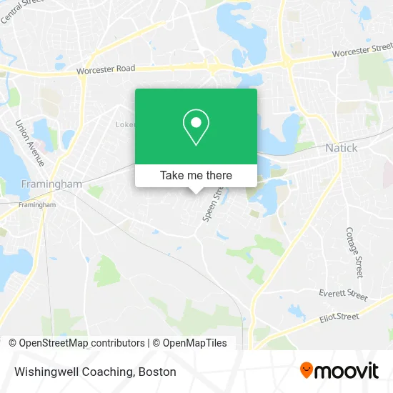 Wishingwell Coaching map