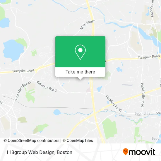 118group Web Design map