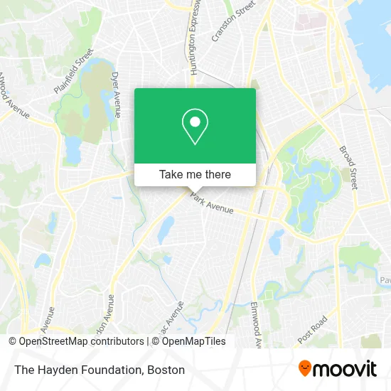 The Hayden Foundation map