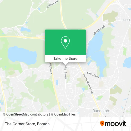 The Corner Store map