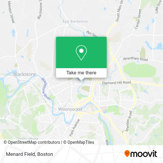 Menard Field map