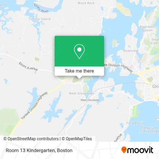 Room 13 Kindergarten map
