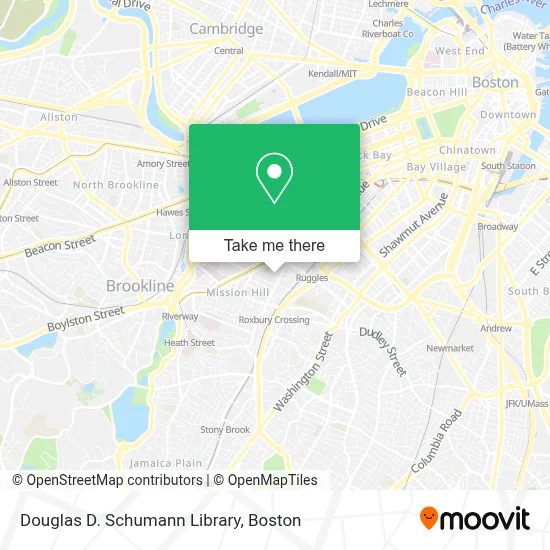 Douglas D. Schumann Library map