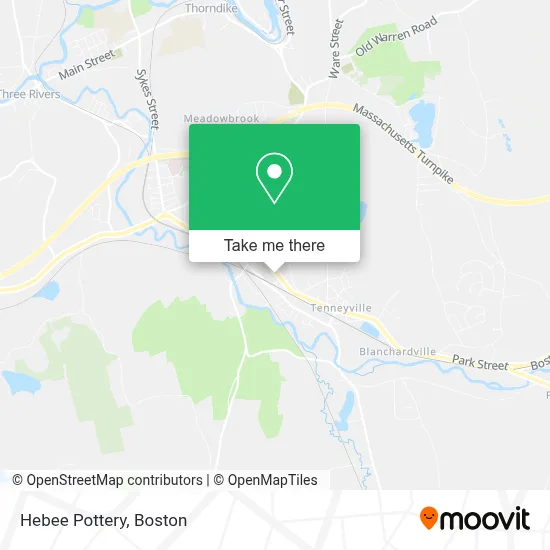 Hebee Pottery map