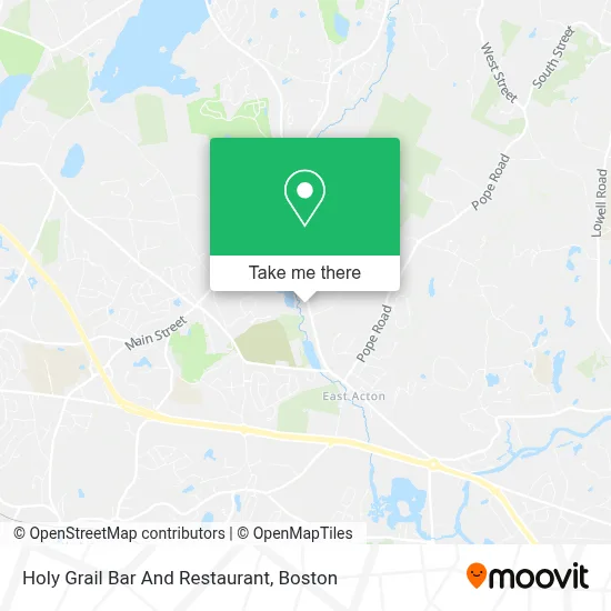Holy Grail Bar And Restaurant map