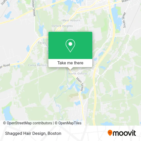 Shagged Hair Design map