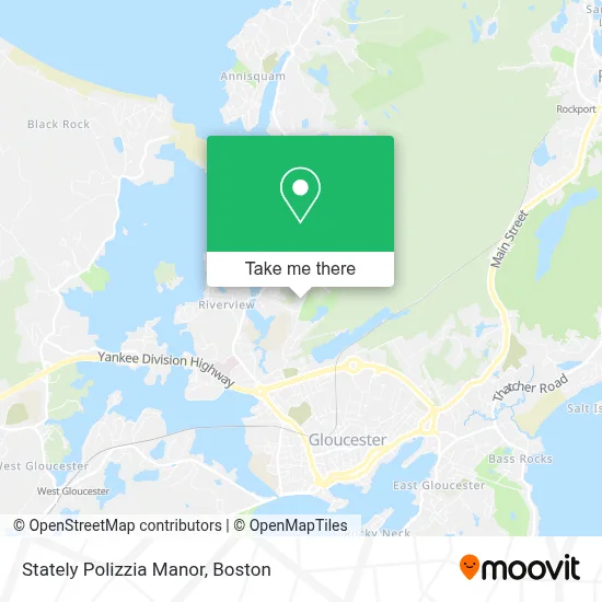 Stately Polizzia Manor map
