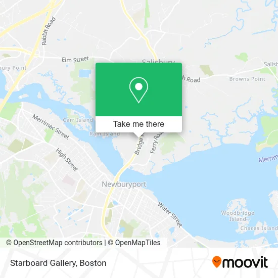 Starboard Gallery map