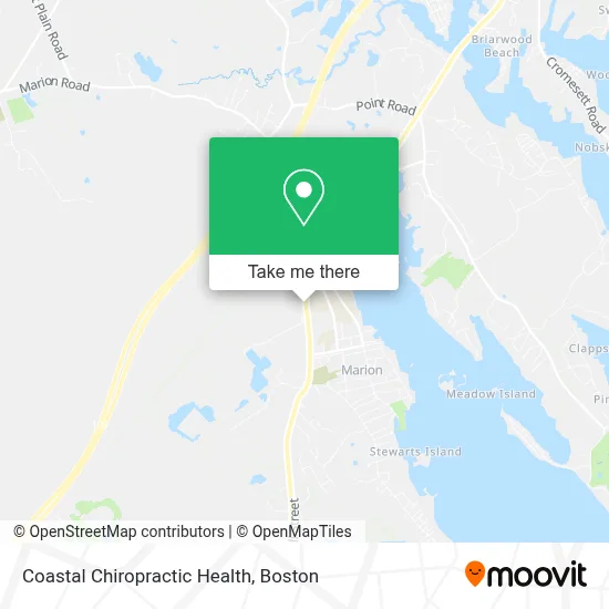 Coastal Chiropractic Health map