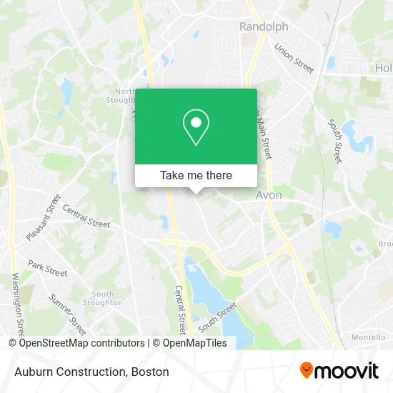 Auburn Construction map