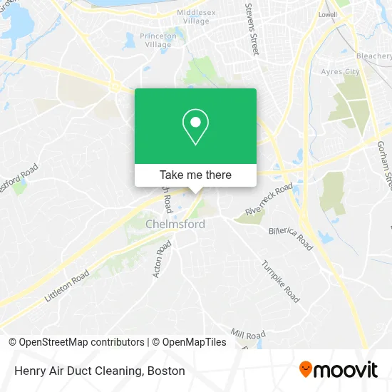 Henry Air Duct Cleaning map