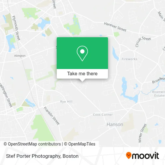 Stef Porter Photography map