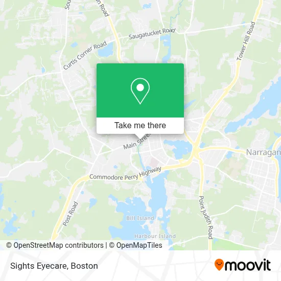 Sights Eyecare map
