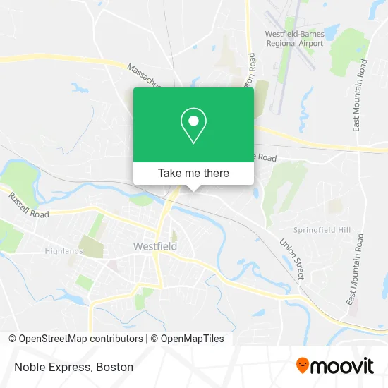 Noble Express map