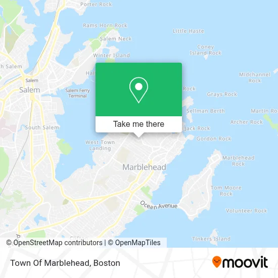 Town Of Marblehead map