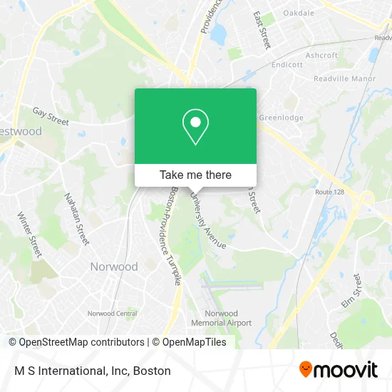 M S International, Inc map