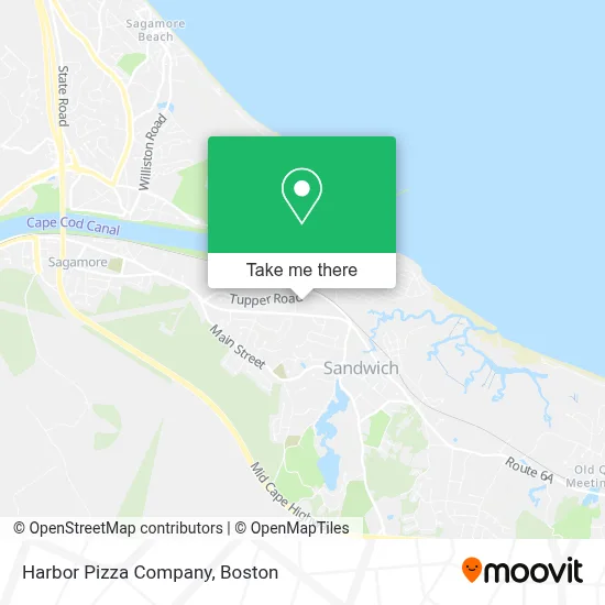 Harbor Pizza Company map