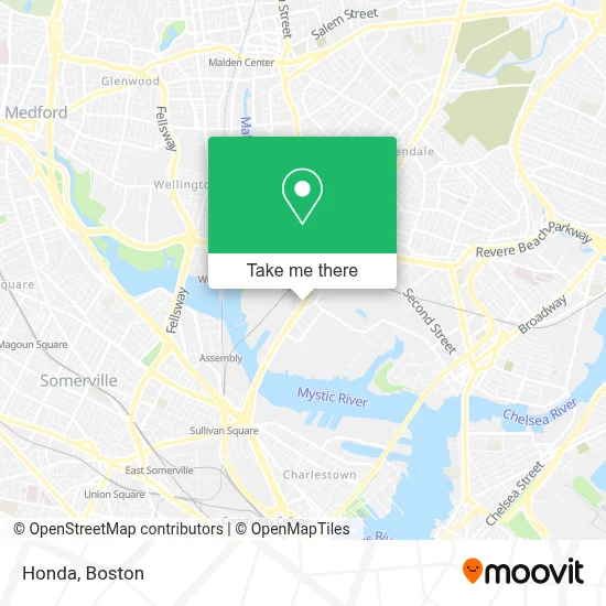 Honda map