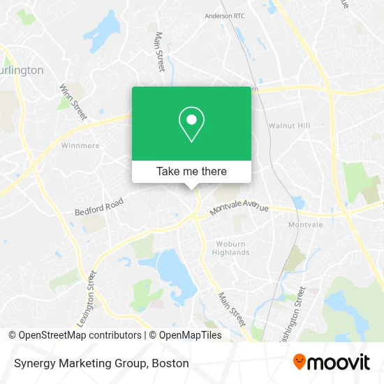 Synergy Marketing Group map