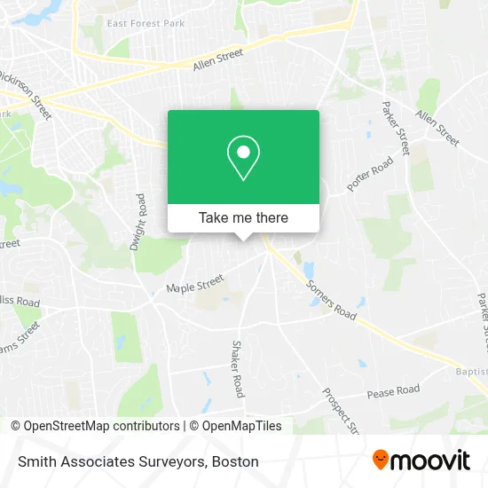 Smith Associates Surveyors map
