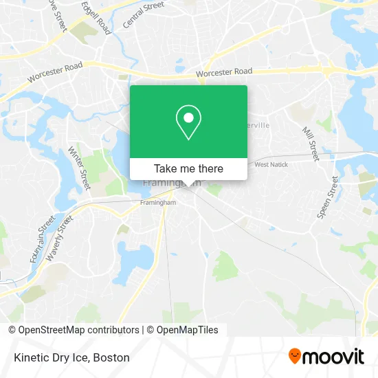 Kinetic Dry Ice map