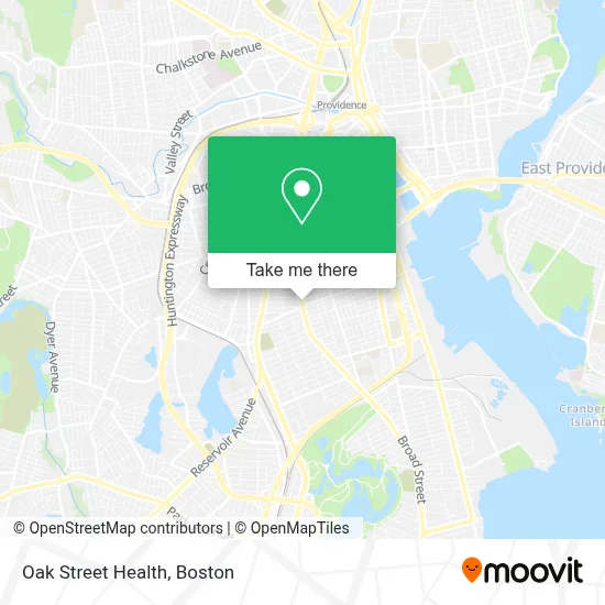 Oak Street Health map
