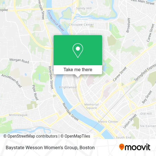 Baystate Wesson Women's Group map