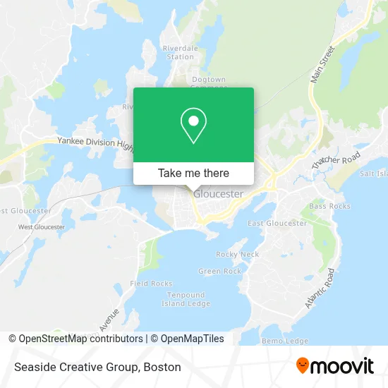 Seaside Creative Group map
