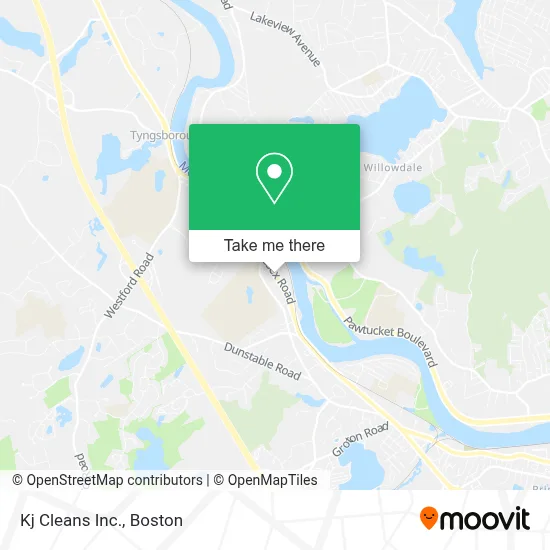 Kj Cleans Inc. map