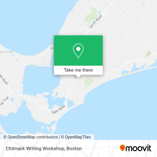 Chilmark Writing Workshop map