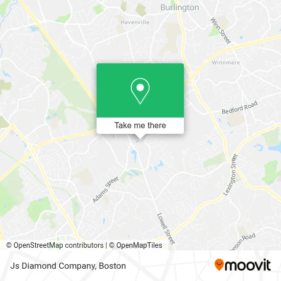 Js Diamond Company map