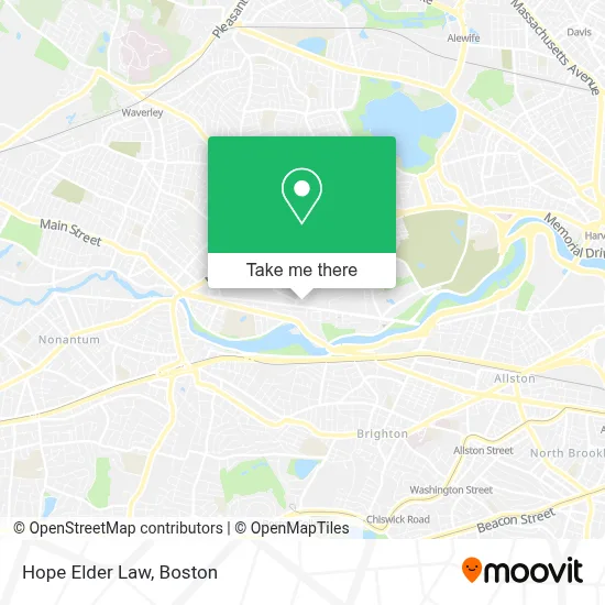 Hope Elder Law map
