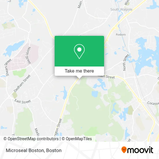 Microseal Boston map