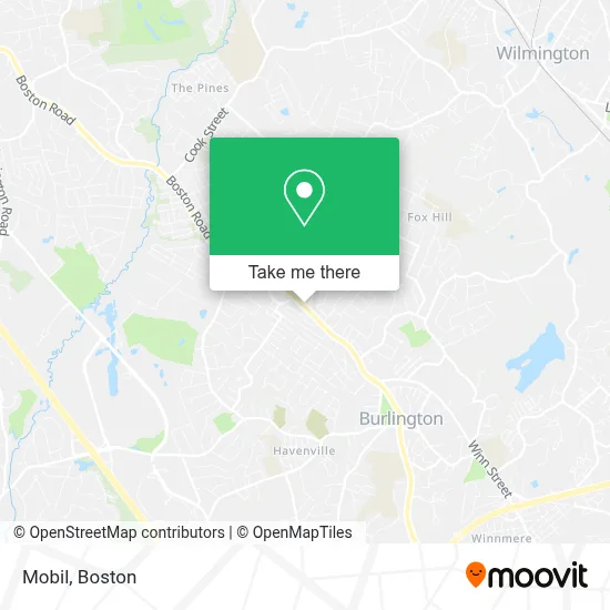 Mobil map