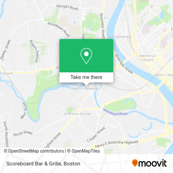 Scoreboard Bar & Grille map
