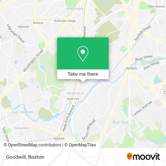 Goodwill map