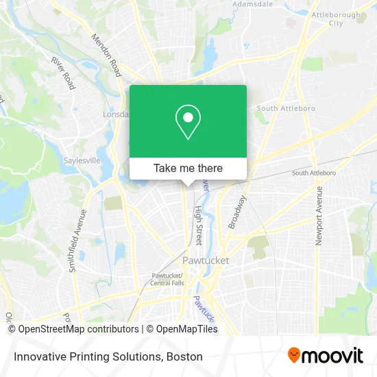 Innovative Printing Solutions map