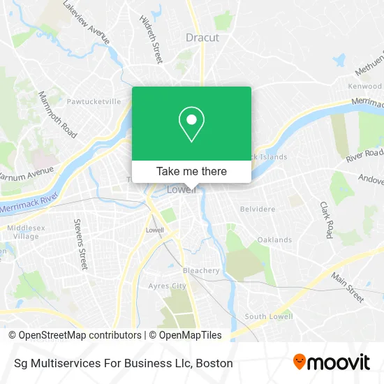 Sg Multiservices For Business Llc map