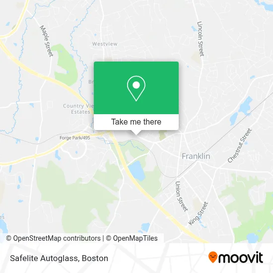 Safelite Autoglass map