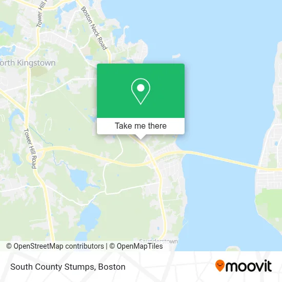 South County Stumps map