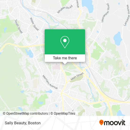 Sally Beauty map