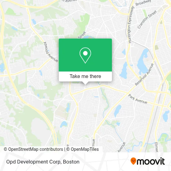 Opd Development Corp map