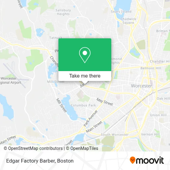 Edgar Factory Barber map