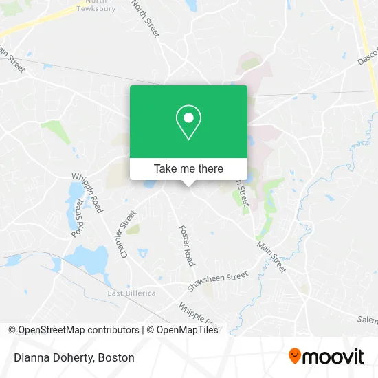 Dianna Doherty map