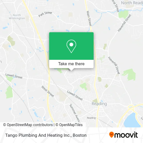 Tango Plumbing And Heating Inc. map